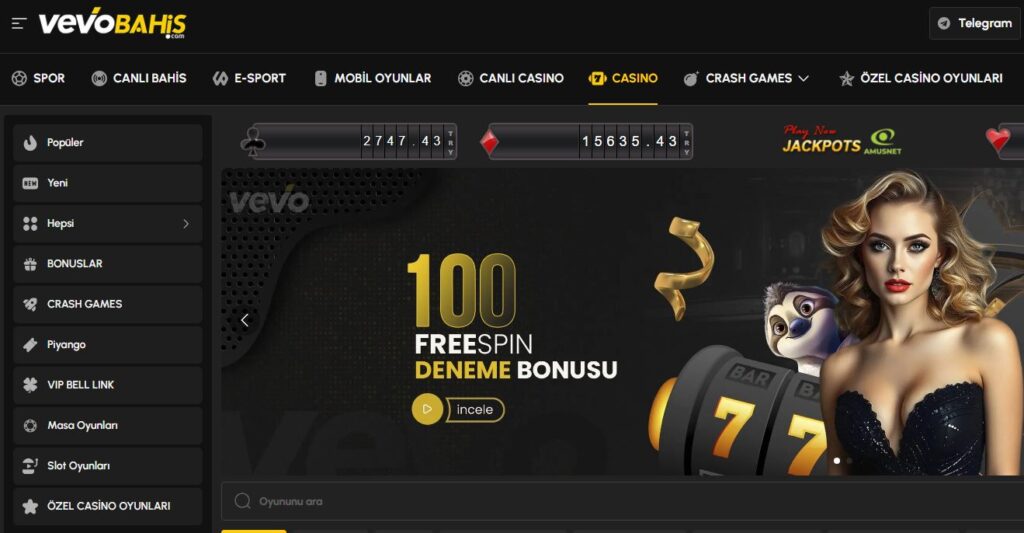 vevobahis slot